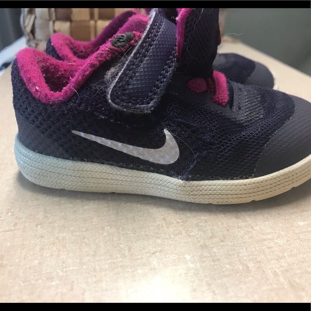 Toddler Nike shoes.